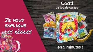 Je vous explique les règles du jeu COATL - LE JEU DE CARTES  en moins de 5 minutes!