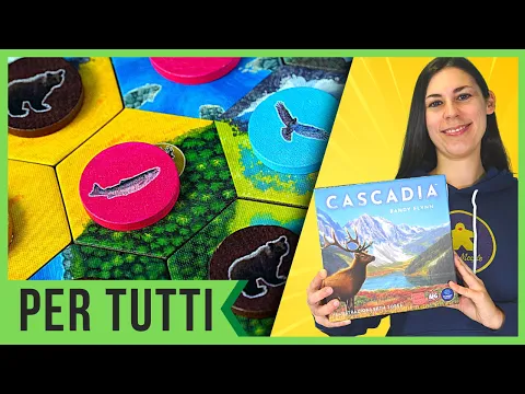 CASCADIA - Gioco da Tavolo Astratto con Animali Selvatici - Tutorial 155