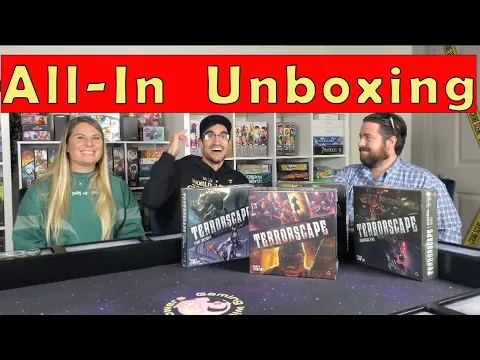Terrorscape Gameplay All In Unboxing I Ice Makes Games