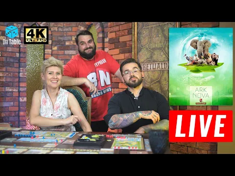 Ark Nova - gra planszowa Live - Rozgrywka 4K