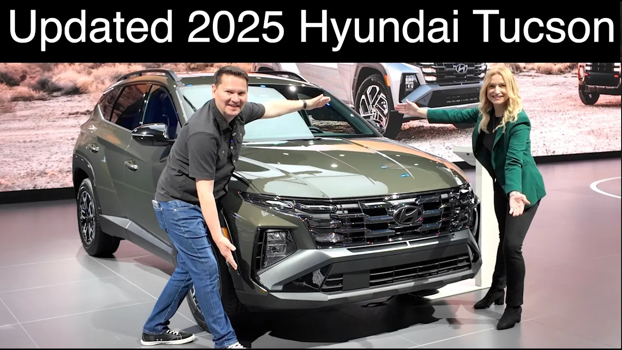 Updated 2025 Hyundai Tucson // Big changes for a facelift!