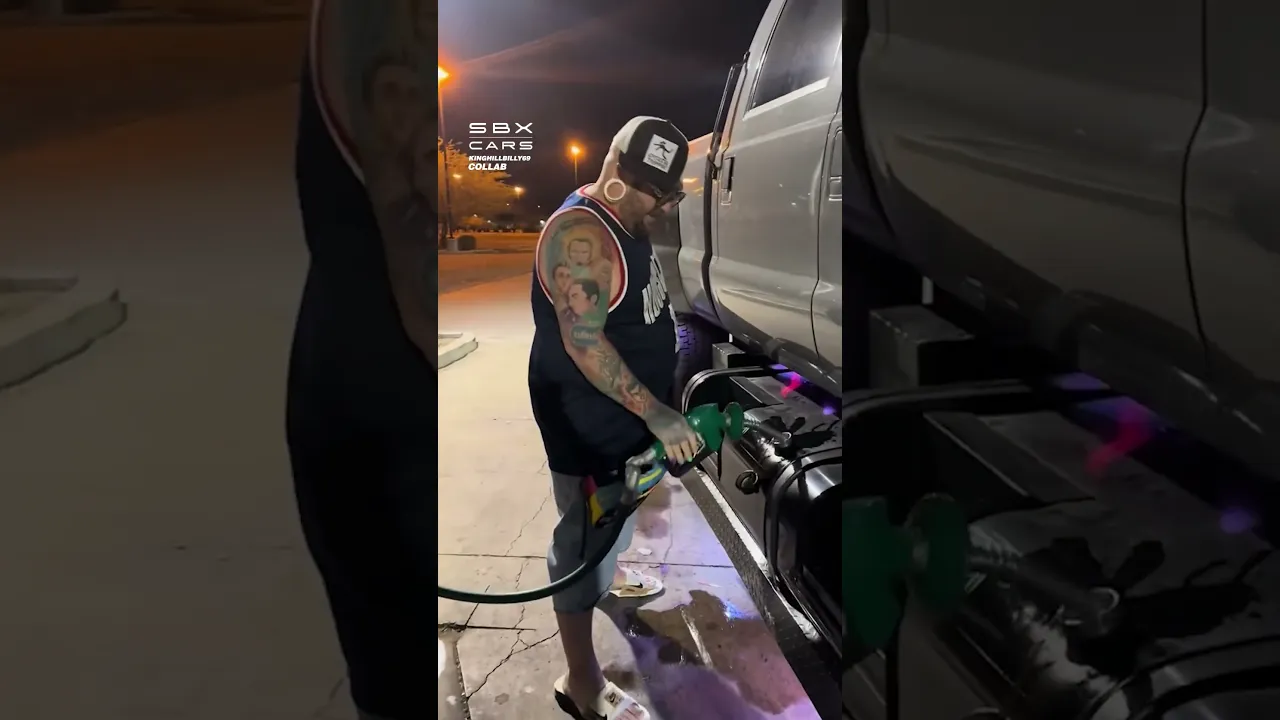 When your gas bill is as big as your truck! 🤣 #gas #petrol #cars