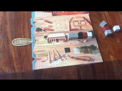 Imhotep - board game tutorial by JustLetTerenceExplainIt