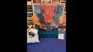 Speakeasy by Vital Lacerda - Advance Copy Pledge UNBOXING
