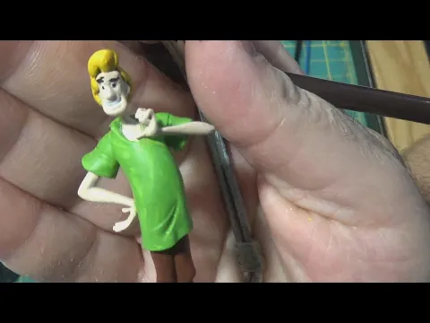 Painting Scooby-Doo The Board Game Shaggy and Velma