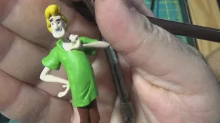Painting Scooby-Doo The Board Game Shaggy and Velma