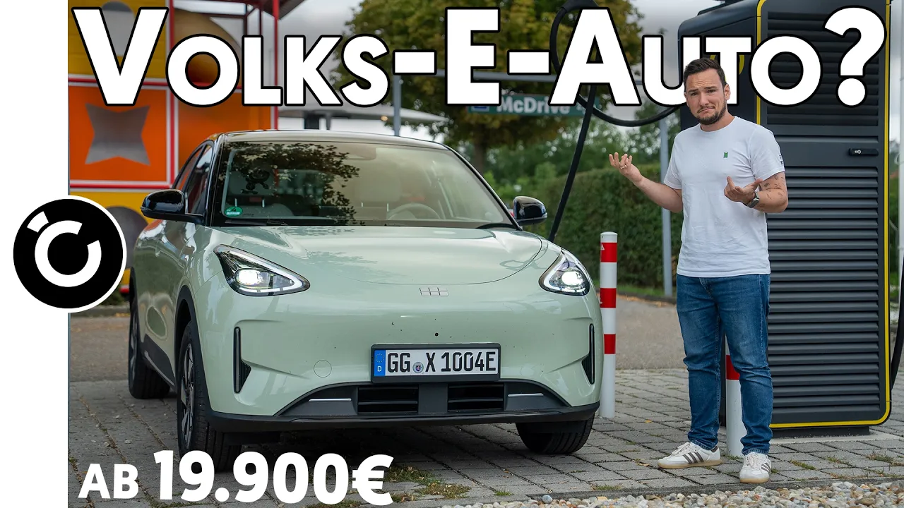 Günstiger wird's nicht! Geely E2 Fahreindruck
