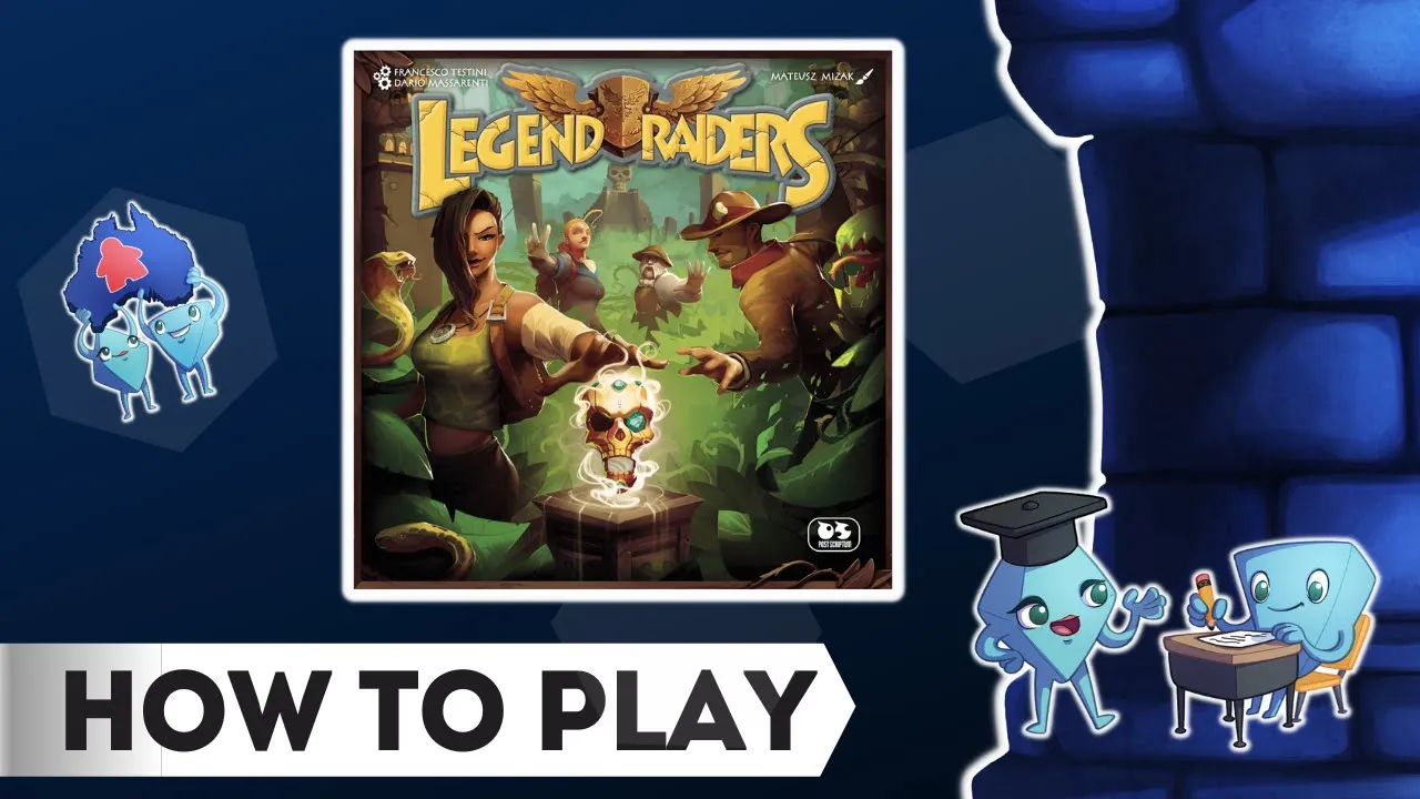 Legend Raiders👍💎 - How to Play Board Game with Stella & Tarrant