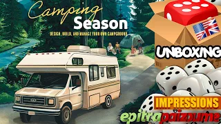 Camping Season - Unboxing & First Impressions (EN) | Epitrapaizoume