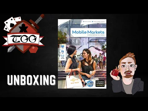 Mobile Markets: A Smartphone Inc. Game Board Game Unboxing