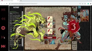 Summoner Wars - Why am I NOT the champ? (Orange Lazarus vs Waterd) - Episode 1
