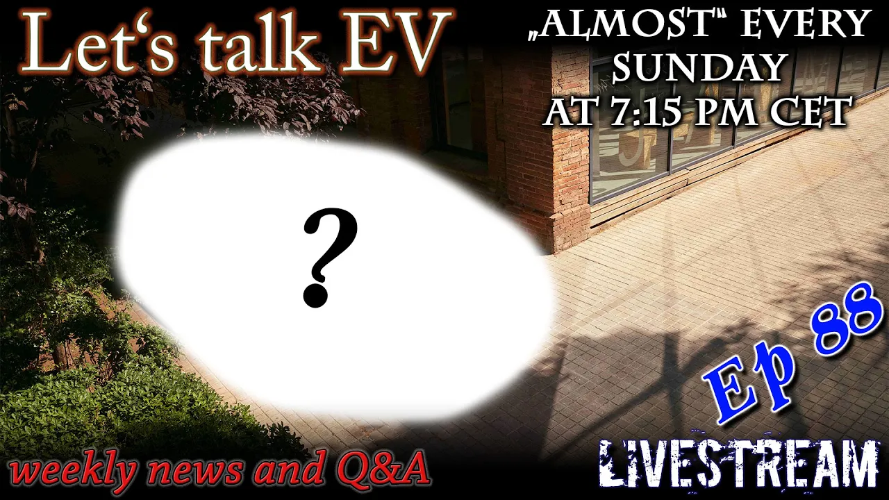 (live) Let's talk EV - This might be my next car!