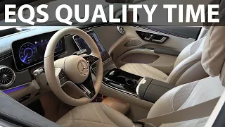 Last day with Mercedes EQS 450+ part 1