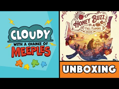 Honey Buzz: Fall Flavors Unboxing - Cloudy with a Chance of Meeples