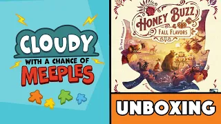 Honey Buzz: Fall Flavors Unboxing - Cloudy with a Chance of Meeples