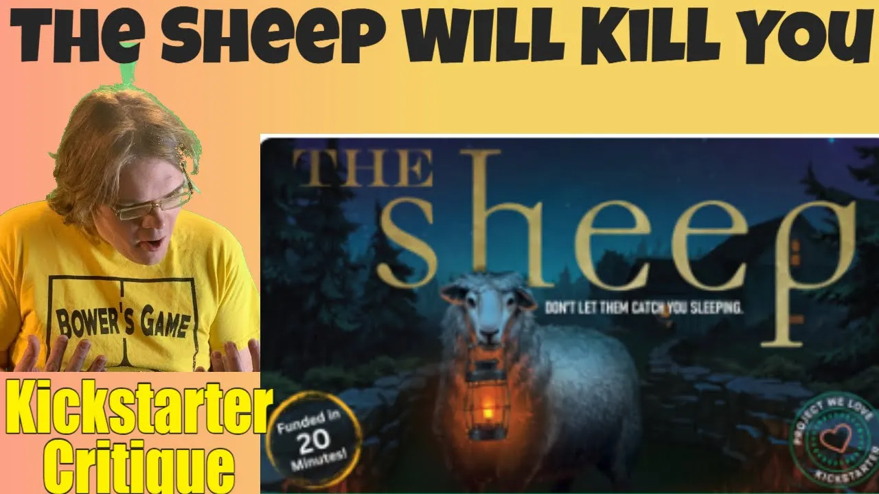 The Sheep: A Ghastly Game where Sheep are the Apex Predator - Kickstarter Critique Review