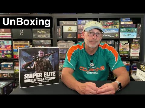 Sniper Elite: The Board Game (UnBoxing)