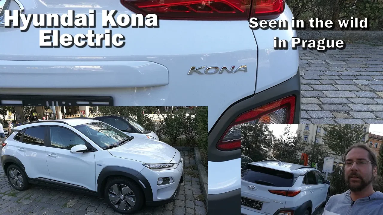 Car Vlog 11 - Hyundai Kona Electric - Seen in Prague