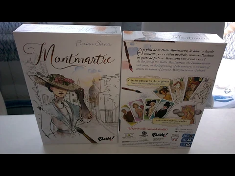 Montmartre - przebieg gry