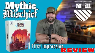 Mythic Mischief - A Wonderful Experience of Zany Abstract Strategy
