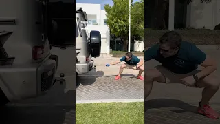 Can You Tow A Car With Rubber Bands? 👀 #cars #test #towing
