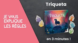 Je vous explique les règles du jeu TRIQUETA en moins de 3 minutes!