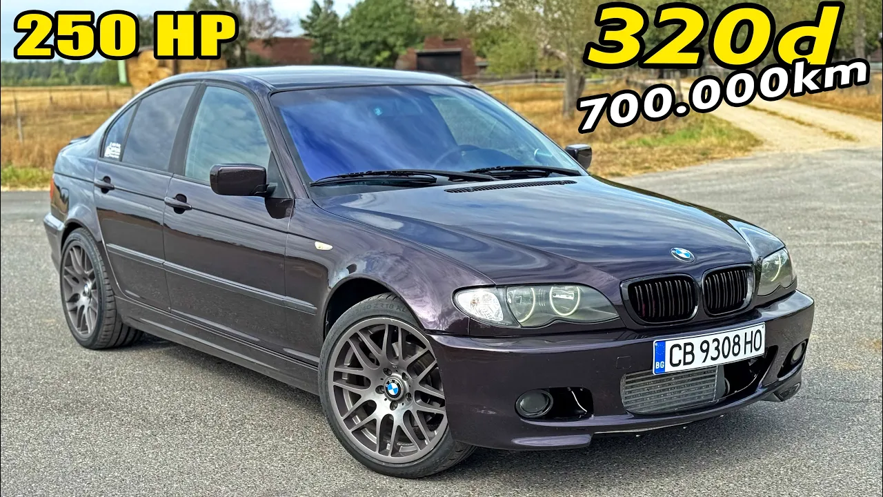 BMW 320d E46 HYBRID TURBO // REVIEW on AUTOBAHN