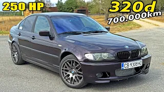 BMW 320d E46 HYBRID TURBO // REVIEW on AUTOBAHN