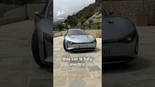 The ultra eco-friendly Mercedes Vision EQXX has seats made from a cactus and a 1000km range! 🌵🏎️