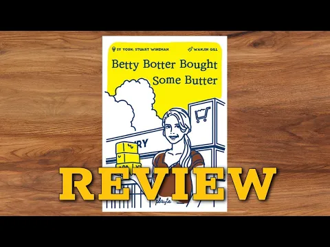 Betty Botter Bought Some Butter REVIEW