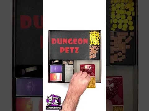 Dungeon Petz + Dark Alley - Insert - ChihuahuaPrint3D