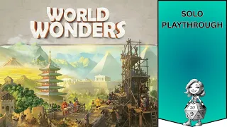 World Wonders - Solo Let's Play Playthrough