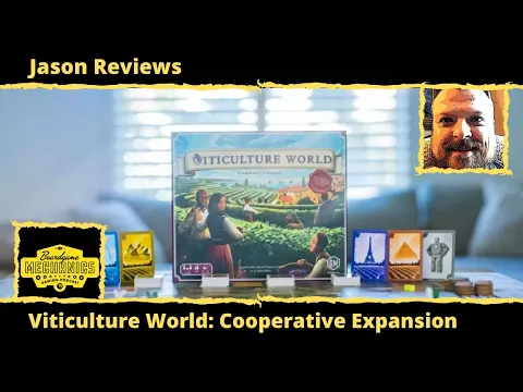 Jason's Board Game Diagnostics of Viticulture World: Cooperative Expansion