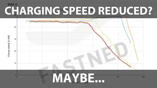 BMW i3 22 kWh charging speed reduced after 100k km