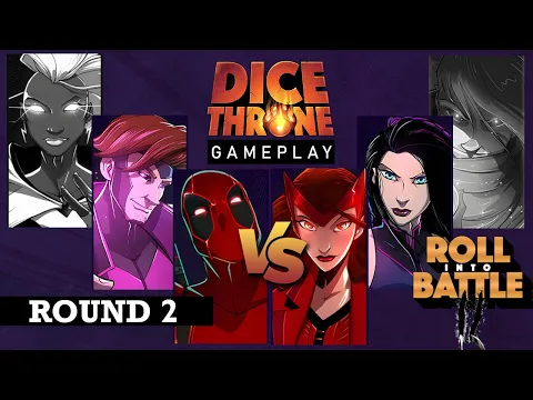 Dice Throne ROLL INTO BATTLE 2 Gameplay | Round 2 (CollectorRob vs SuperK)