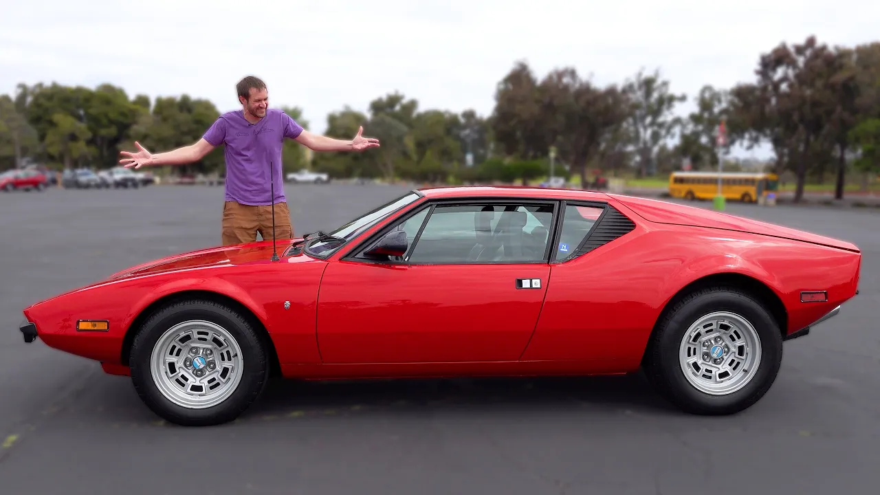 The DeTomaso Pantera Is a Gorgeous Car That Deserves More Love