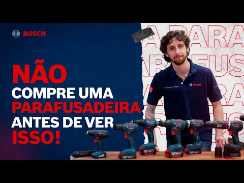 Furadeira e Parafusadeira Bosch com Impacto a Bateria com Carregador e Maleta 18V GSB 183-LI