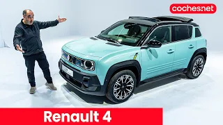 Renault 4 2025 100% eléctrico | Primer vistazo / Novedad / Review en español | coches.net