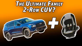 Have Kids In Child Seats, Buy The Santa Fe Instead Of A RAV4 | 2022 Hyundai Santa Fe Child Seat Test