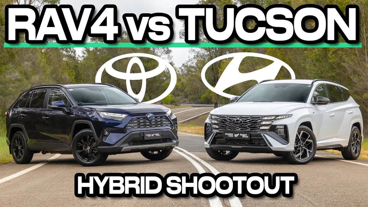 Mid-size hybrid SUV comparo (Toyota RAV4 vs Hyundai Tucson)
