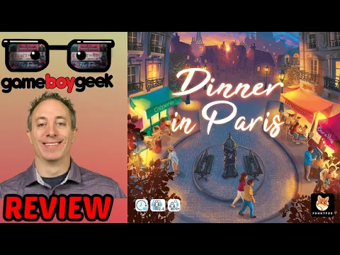 Dinner in Paris Review with the Game Boy Geek
