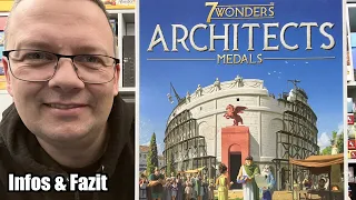 7 Wonders Architects Medals (Repos / asmodee) - Das Top Familienspiel mit Erweiterung