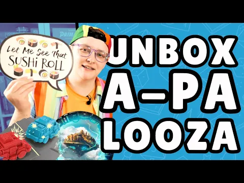 Thunderous Sushi Legacy | Unboxing Shiny New Games!