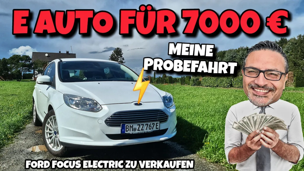 Elektroauto für 7000€! Probefahrt & Check. Gebrauchter Ford Focus electric