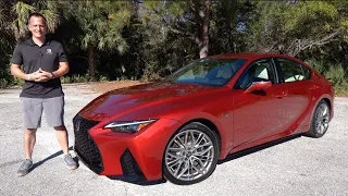 Is the 2022 Lexus IS 500 a BETTER sport sedan than a Genesis G70?