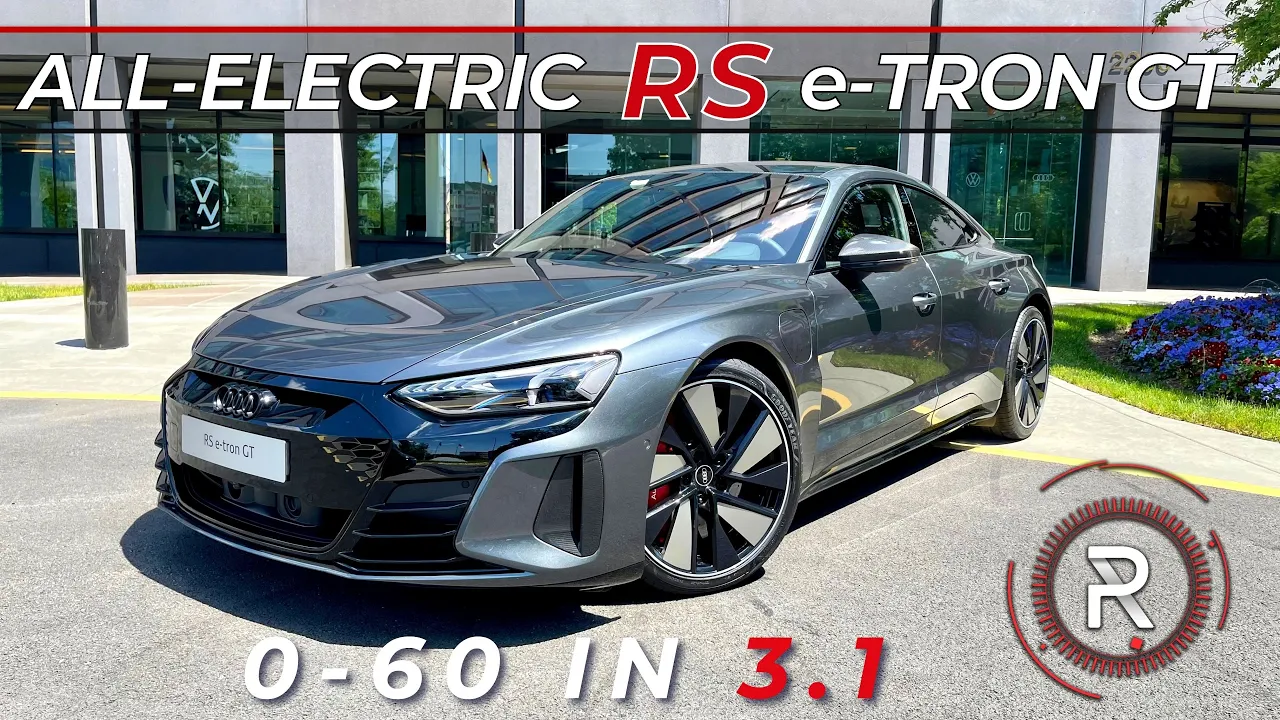 The 2022 Audi RS e-Tron GT is a Speedy Electric Concept Car Gone Production