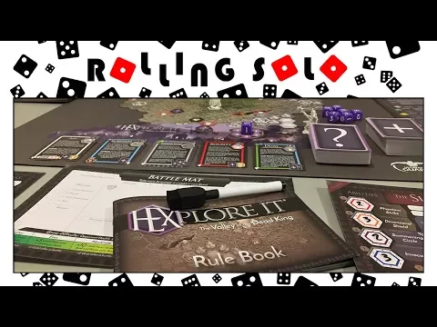 HEXplore It: The Valley of the Dead King | Rules Overview