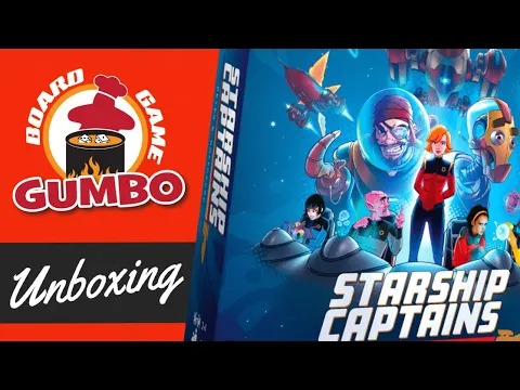 Starship Captains - unboxing and overview of gameplay