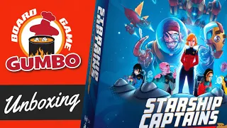 Starship Captains - unboxing and overview of gameplay