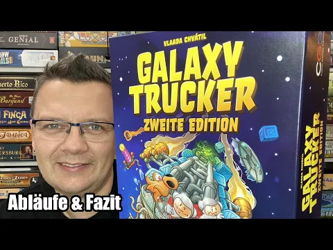 Galaxy Trucker 2. Edition (CGE / Heidelbär Games) - damals wie heute ein super Spiel - ab 8 Jahren